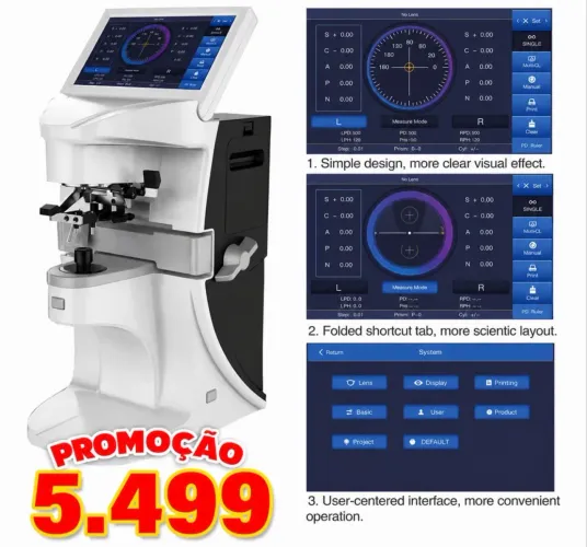 Lensômetro Digital LM 300 Novo Aceito Cartão