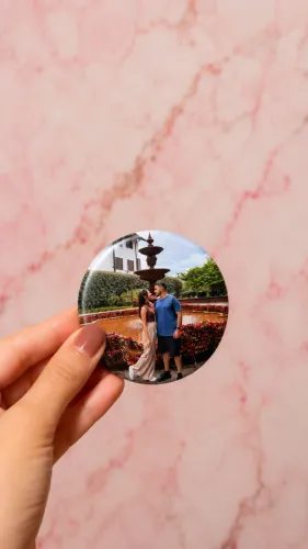 Abridor de garrafa e ímã personalizado com foto - Belém