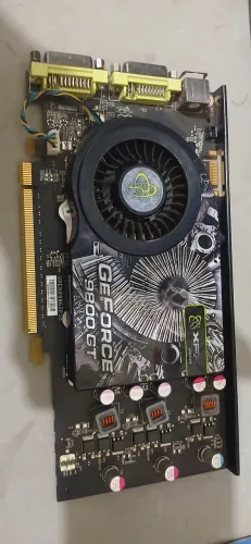 Placa de video gt9800 defeito