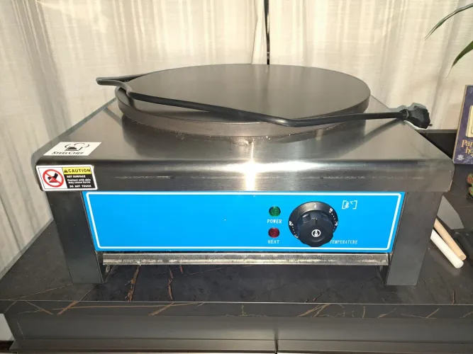 Crepeira panquequeira 40cm teflonada