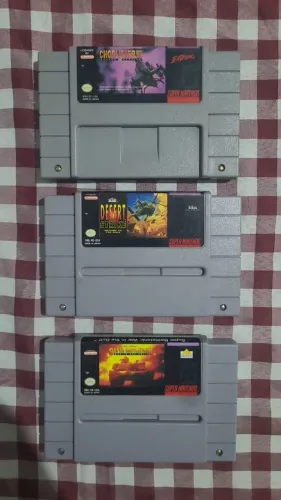 Jogos originais para super Nintendo