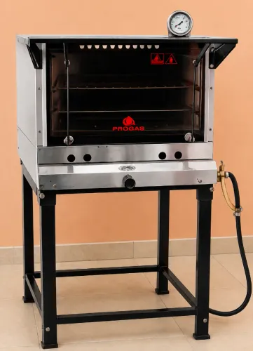 Forno de Pizza Inox com Pés