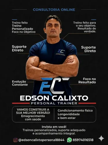 Personal Trainer Online e Presencial - Horizonte e Pacajus