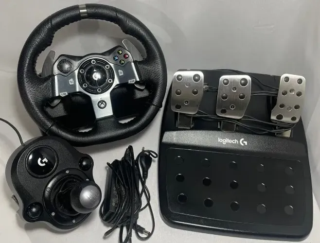 Volante Logitech G920, Pedais, Câmbio *impecável* (parcelo 12x)