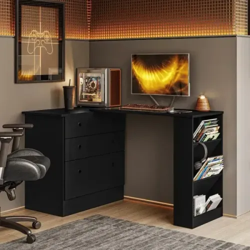 COMODA COM MESA GIRATORIA