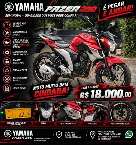Fazer semi nova.