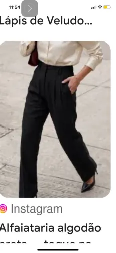 Calça sarja