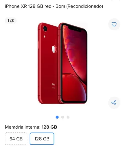 IPHONE USADO XR 128GB