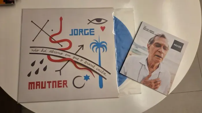 LP Jorge Mautner - Não Há Abismo Em Que O Brasil Caiba (Noize Record Club)