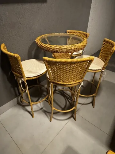 Conjunto Bistrô em Fibra