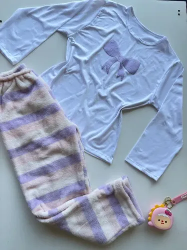 Pijama em fleece
