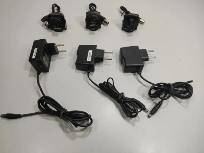 Kit 3 Câmeras Analógicas Intelbras Color Vm210dn Ok Fvd Preto (Usado)