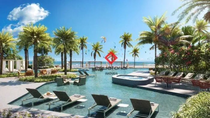 OCEAN GARDEN CUMBUCO - Casa com 3 Suítes à Venda, 166 m² por R$ 1.494.000 - Cumbuco - Cauc