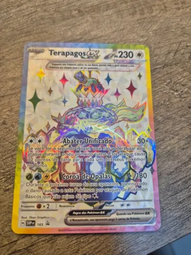 Terapagos ex 165, Pokémon TCG, ex, colecionador, top