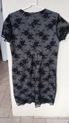 Vestido de festa em renda plus size