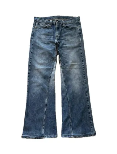 Calça jean Levis bootcut custom