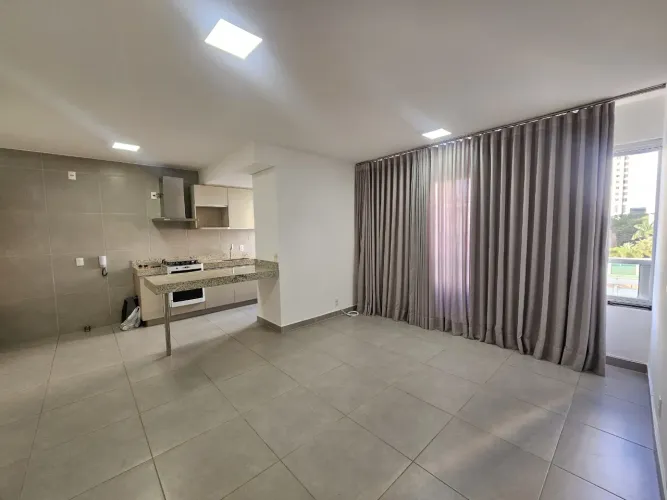 APARTAMENTO PARA LOCAÇÃO SEMI MOBILIADO 01 QUARTO 01 VAGA COM LAZER NO VILA DA SERRA
