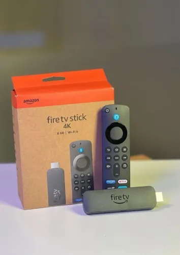 FIRE TV Stick HD Última Geração Original Lacrado Transforme Qualquer TV em uma SMART 