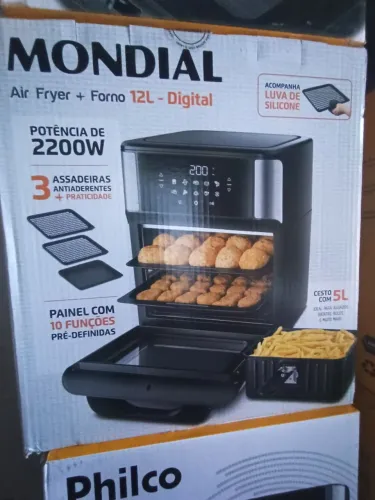 air fryer forno mondial NOVO
