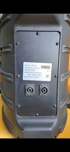 Par Caixa Acústica Profissional CSR 150 W Rms