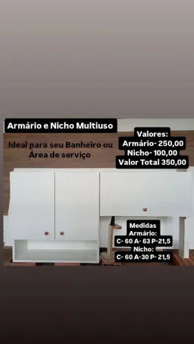 Armário e Nicho Multiuso 