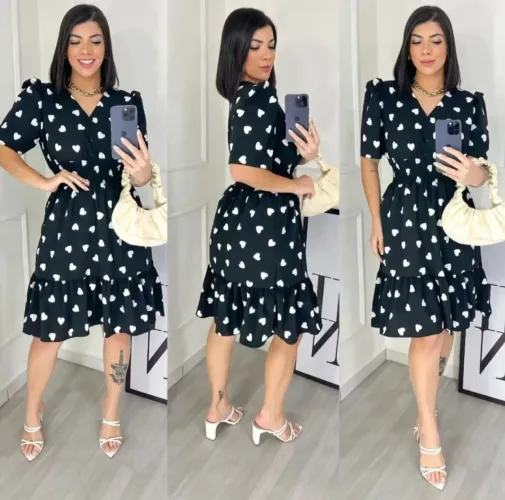 Vestido Feminino sob encomenda <br>? Vestido Feminino Tamanho Único Sob Encomenda