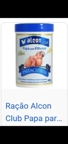 Papa para filhotes pássaros
