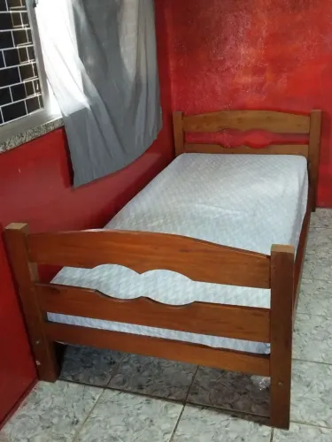 Cama Madeira Solteiro
