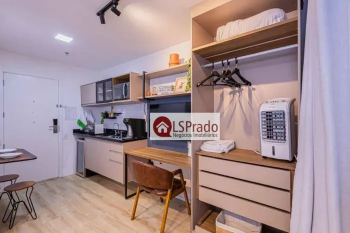 Apartamento NOVO de 21m2, pronto para morar.