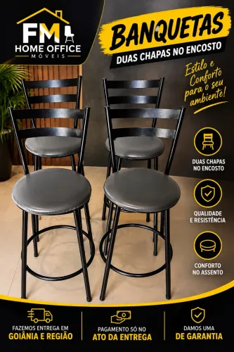 Banquetas banquetas mesas bistrô vários modelos de qualidade