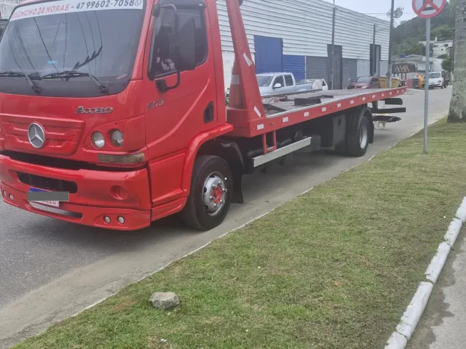 CAMINHÃO M.BENZ 915C + EMPRESA COMPLETA À VENDA