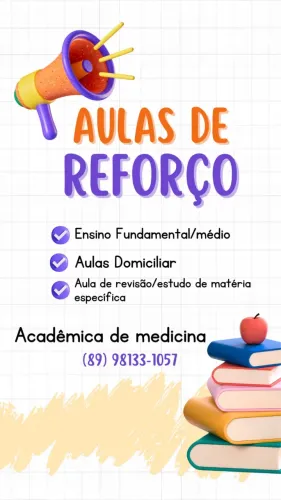 Aula de reforço