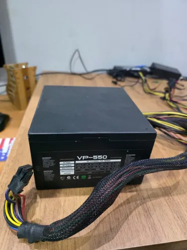 FONTE PC 500W FUNCIONANDO PERFEITAMENTE