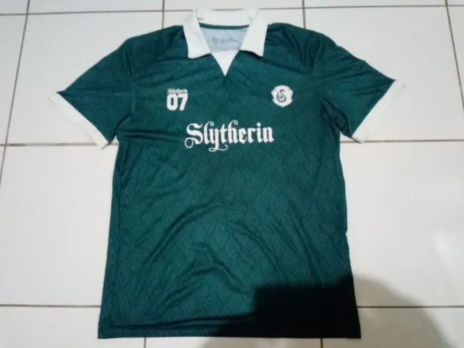 Camisa pólo Harry Potter Slytherin tamanho PP