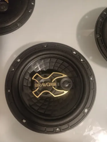Auto Falante Triaxial Bravox 6 Polegadas B3x60 Gold 50W RMS - 4 unidades 