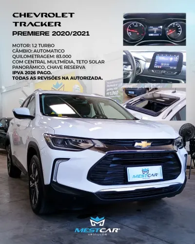 Chevrolet Tracker Premier 1.2 Turbo 12V Flex AUT 2021
