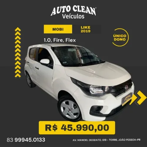 Fiat Mobi Like 1.0 Fire Flex 5P. 2019