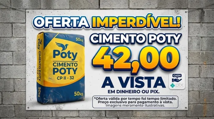Cimento Poty 50kg