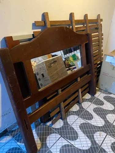 Cama angelim casal