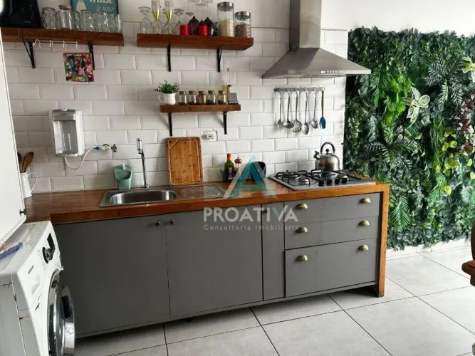 Cobertura com 2 dormitórios para alugar, 84 m² por R$ 3.580,00 - Santa Maria - Santo André