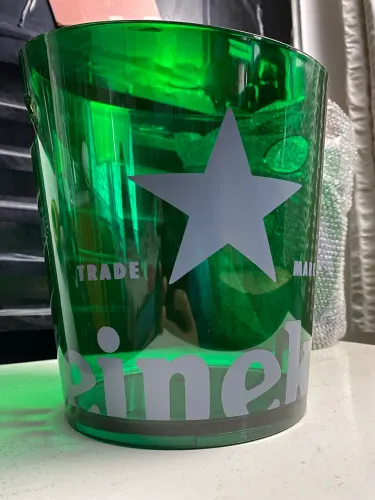Balde de cerveja Heineken