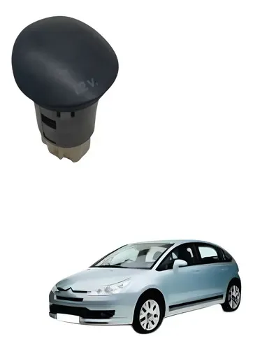 Tomada 12v Moldura Freio Mao Citroen C4 Pallas 2008 2009