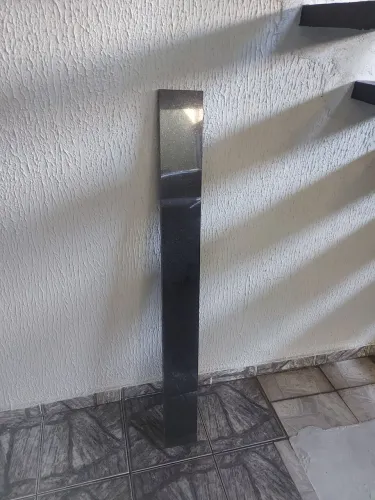 Granito Preto São Gabriel MEDIDA 14cmx1.35