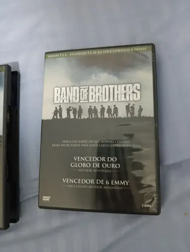 Band of brothers - serie completa 10 episódios 6 discos dvd