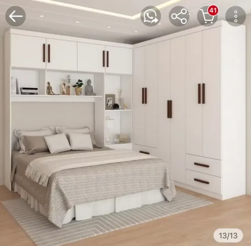 Guarda roupa modulado casal