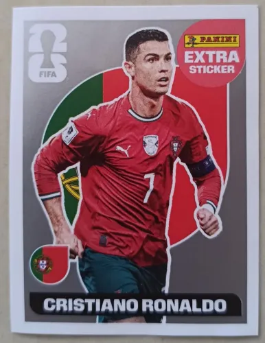 Vendo figurinha da copa do mundo 2026 do jogador Cristiano Ronaldo Prata