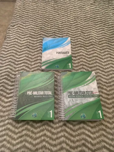 Oportunidade única!! Preparatório Pré- militar Total 1 (novo) nunca usados
