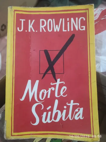Livro morte súbita JK rowling