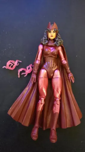 MARVEL LEGENDS - Avengers - Vingadores - Feiticeira Escarlate - Scarlet Witch