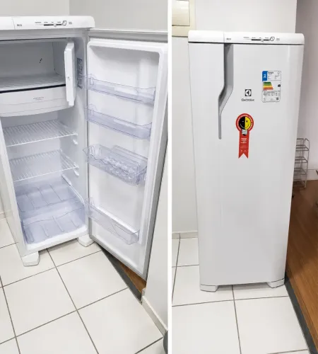 Geladeira Electrolux Volume total 240 litros, Degelo prático